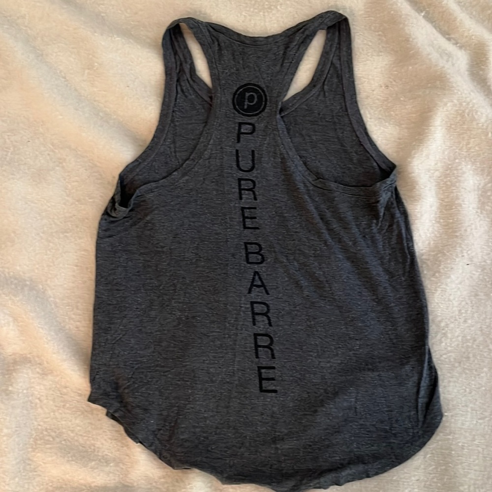 Grey Pure Barre tank